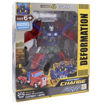 Робот Трансформер Оптимус Прайм Автобот Optimus Prime Robot Autobot 20 см