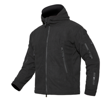 Тактична флісова куртка/кофта Pave Hawk black XXXXL Pave Hawk (new_69148)