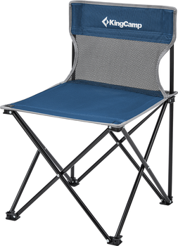 Стілець розкладний кемпінговий KingCamp Compact Chair in Steel M (KC3832 Blue)