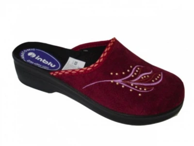 Женские тапочки Inblu LU-2V бордо, 38р.