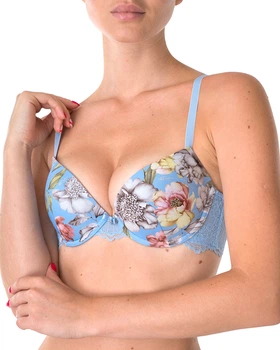 Бюстгальтер жіночий EMPORIO ARMANI (162394-9P212-13130/91) Синій 80В