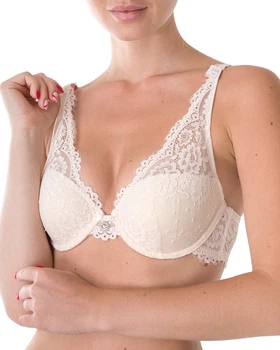Бюстгалтер жіночий EMPORIO ARMANI (163844-OP215-00011/20) Кремовий 80D
