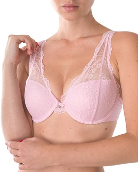 Бюстгальтер жіночий EMPORIO ARMANI (163844-9P212-01372/91) Розовий 80D
