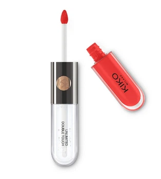 Стійка рідка помада для губ KIKO MILANO Unlimited Double Touch 114 Rosso Geranio