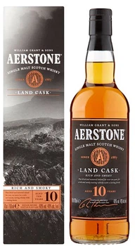 Віскі Aerstone Land Cask 10 yo 0.7 л 40% (5010327415291)