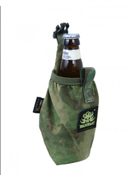 Складной подсумок для бутылки молле Pantac Traveller Foldable Bottle Pouch OT-C558, Cordura Олива (Olive)