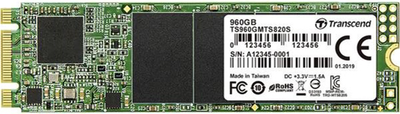 SSD диск Transcend MTS820S 960GB M.2 2280 SATAIII 3D TLC (TS960GMTS820S)