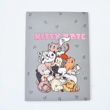 Блокнот 4Profi "Kitty note", grey 40 арк. формат В6 50605