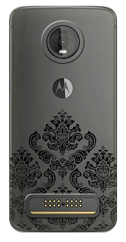 Силіконовий чохол iSwag для Moto Z4 Мандала (M7951)