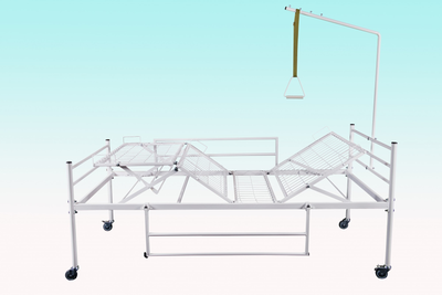 Ліжко функціональна чотирьохсекційна Profmetall на колесах в повній комплектації (АК 015 )