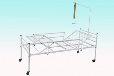 Ліжко функціональна чотирьохсекційна Profmetall на колесах в повній комплектації (АК 015 )