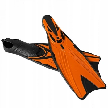 Ласты для плавания SportVida SV-DN0006-XXL Original Size 46-47 Black/Orange