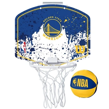 Мини-щит детский баскетбольный Wilson NBA Team Mini Hoop Golden State Warriors (WTBA1302GOL)