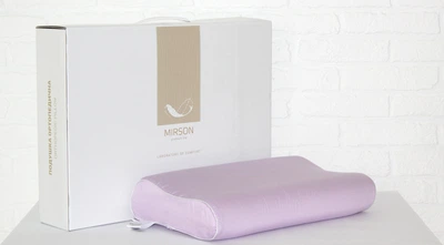 Подушка ортопедична MirSon №7050 Elite Delicate Satin Calypso 49х32х10.5 (2200003399899)