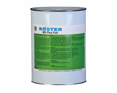Мастика MS-полимерная KÖSTER MS FLEXFOLIE гидроизоляционная серая 8 кг