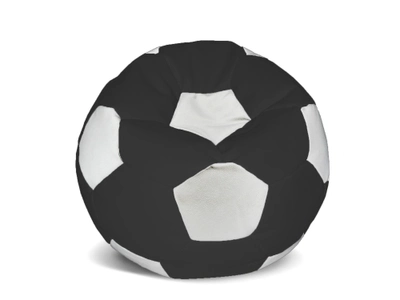 Пуфик Мяч 1 метр Оксфорд Кресло-мешок Ardent Черно-белый