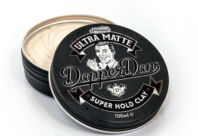 Глина для укладання волосся ультра матова Dapper Dan Ultra Matte Super Hold Clay 100 ml