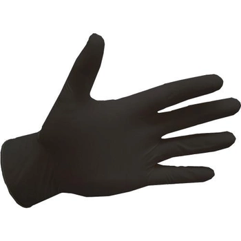 Перчатки нітрилові, BLACK easyCARE - 100 шт/уп, L