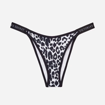 Нижня частина купальника жіноча Victoria's Secret 639704504 XL Чорна/Біла (1159755622)