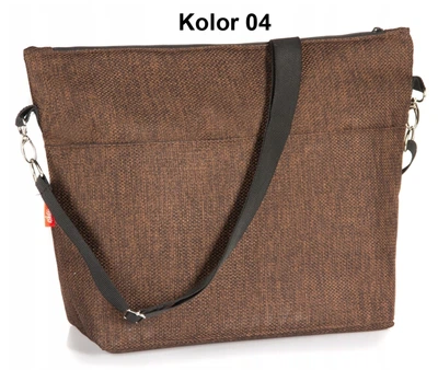 Сумка-органайзер Didibaby для дитячої коляски, однотонна коричнева 04 (UTW_5591canvas)