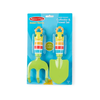 Металевий набір лопатка і граблі Giddy Buggy Cultivator & Trowel Set Щаслива бабка Melіssa & Doug MD6281