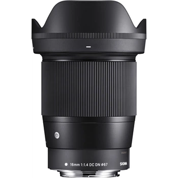 Широкоугольный объектив Sigma AF 16mm f/1,4 DC DN C (Fujifilm X)
