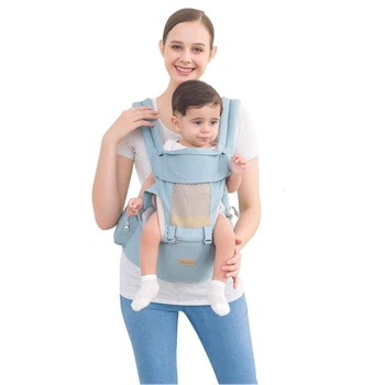 Хипсит Эрго рюкзак 4в1 Yuanzixiue Seat baby Голубой (Х101012)