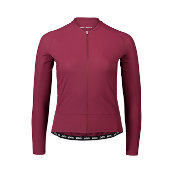 Велоджерси женское POC Essential Road LS Jersey M Бордовий