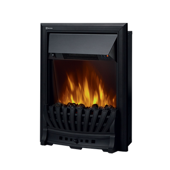 Электрокамин с обогревом Electrolux EFP/P-1020LS с реалистичным эффектом пламени, со звуком и натуральным углем (482x592x180)