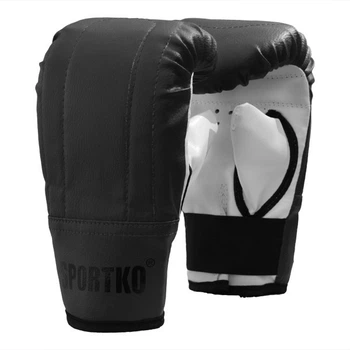 Снарядные боксерские перчатки SPORTKO S/М черные