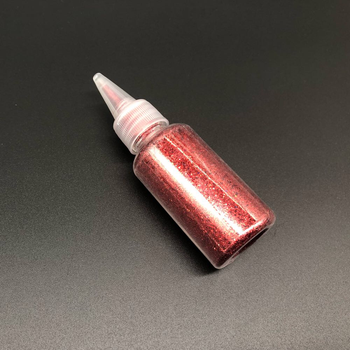 Блискітки декоративні гліттер у баночці 25 г Червоний (BL-011)