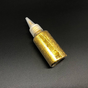 Блискітки декоративні гліттер у баночці 25 г Золотий (BL-013)