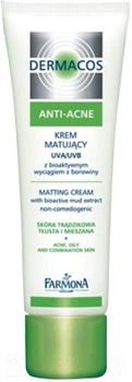 Крем дневной придающий матовость Farmona Dermacos Anti-Acne UVA/UVB 50 мл (5900117095294)