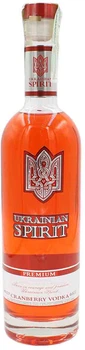 Настоянка Ukrainian Spirit Журавлина 38% 0.5 л (4820131391800)