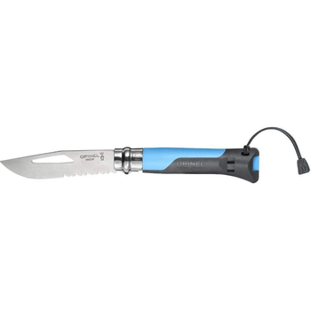 Нож Opinel №8 Inox Outdoor Azur синий