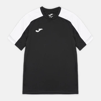 Подростковая футболка для мальчика Joma Academy 101656.102 141-152 см 2XS Черная (8424309061029)