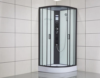 Гидромассажный бокс Dusel DSC-DU511-90SB, 900х900х2150 мм