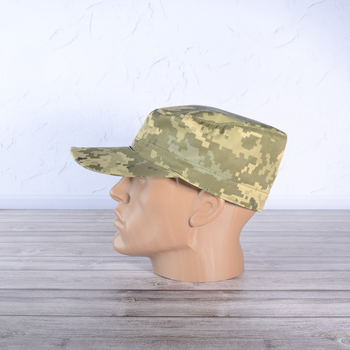 Кепка літня військова, армійська кепка ЗСУ, колір - піксель, 56 розмір, Світлана-К.