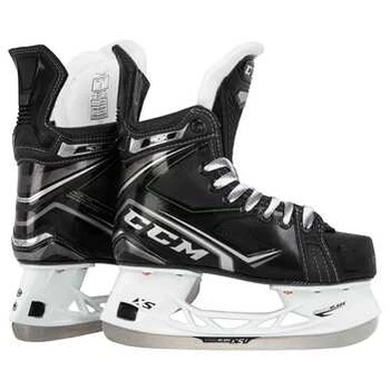 Коньки CCM RIBCOR 90K SR взрослые, Размер 10.0 R (45), черный, RIB90K-SR-10R