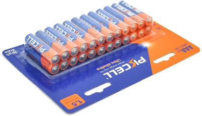 Батарейка щелочная PkCell 1.5V AAA/LR03-24B 24 шт (PC/LR03-24B)