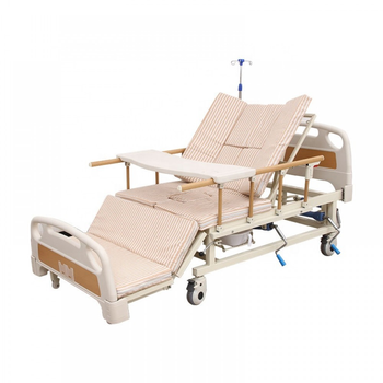 Медицинская кровать с туалетом и функцией бокового переворота для тяжелобольных MED1-H03-1