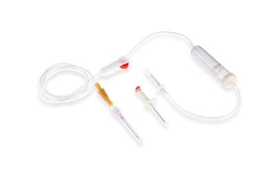 Одноразова система для вливання інфузійних розчинів MEDICARE Luer slip (4820118175683)