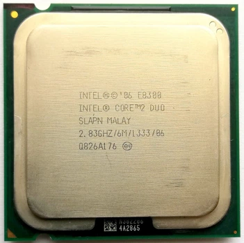 Процесор Intel Core 2 Duo E8300 SLAPN 2.83 GHz 6 MB Cache 1333 MHz FSB Socket 775 Б/У