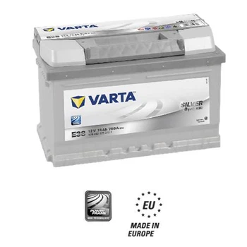 Аккумулятор VARTA Silver Dynamic 74 Ah/12V "0" (+ справа)