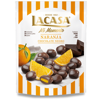Апельсин в черном шоколаде Lacasa 125г