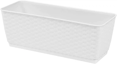 Балконний ящик Prosperplast Ratolla 40 см білий (75964-449)