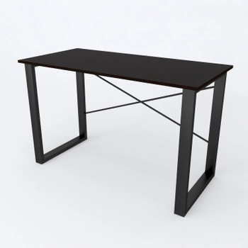 Письменный стол Ferrum-decor Драйв 750x1200x700 Черный металл ДСП Венге Магия 16 мм (DRA087)