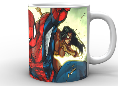 Чашка Человек-Паук Spider-Man фан арт SM.02.021