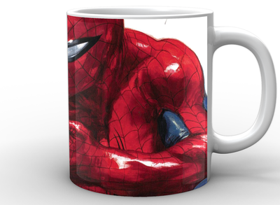 Чашка Человек-Паук Spider-Man фан арт SM.02.025