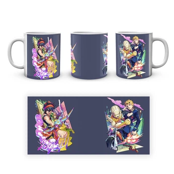 Кружка GeekLand Неймовірні пригоди ДжоДжо JoJo's Bizarre Adventure Наранча та Джорно JJ 02.581